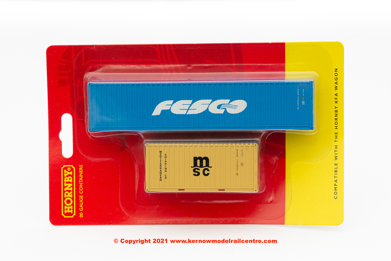 R60043 Hornby Container Pack - MCS and Fesco - Era 11